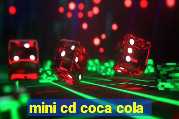 mini cd coca cola